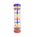 Colorful Plastic Rainstick Sand Shaker Educational Orff Percussion Music Multicolored Baby Toys Musical Instrument Accessories