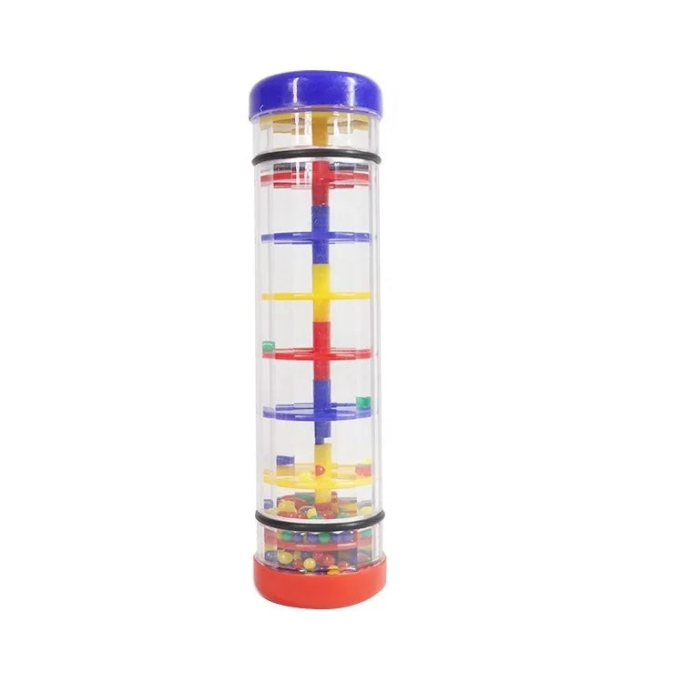 Colorful Plastic Rainstick Sand Shaker Educational Orff Percussion Music Multicolored Baby Toys Musical Instrument Accessories