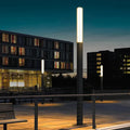 Outdoor Waterproof Stainless Steel Cylindrical Garden Light Garden Community Park Landscape Led Bollard Light
