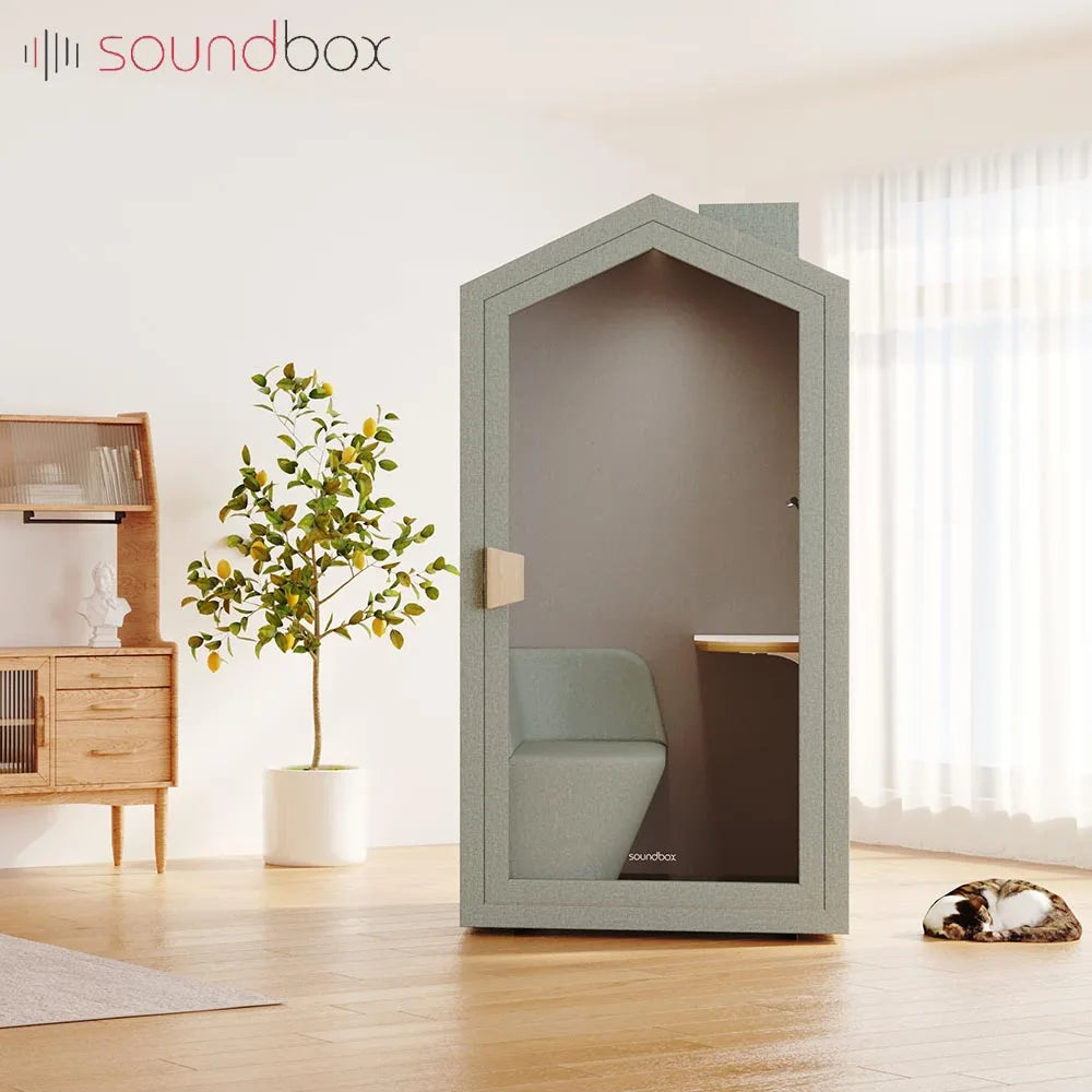 Phone Booth System Office Meeting Pod Silenced Work Pod Booth for Sale Sound Proofing Box