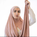 Wholesale Jersey Hijab Ready to Wear Scarf Shawls Premium Stretchy Jersey Scarf Instant Hijab