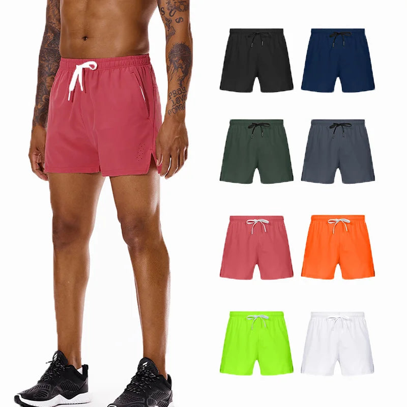Summer Men's Stretch Moisture Wicking Active Running Short