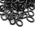 High-end Custom-made Natural Black Agate circular Ring Shape Supplier of High-quality Gemstone for Jewelry Professional Gemstone