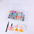 28 Grids 2/3/4mm Acrylic Beads Set Plastic & Lucite DIY Beads Kit for Bracelet Jewelry Making Gift for Kids & Girls Craft