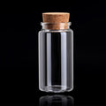 Hot Selling Custom Logo Cork Glass Tube Bottle 50ml 80ml 110ml Different Sizes Factory Price Minimum Order 100pcs MegaBDM
