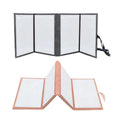DIY Picture Customized Logo Memory Foldable Photo Albums PU Leather Sublimation Blank Folding Photo Album