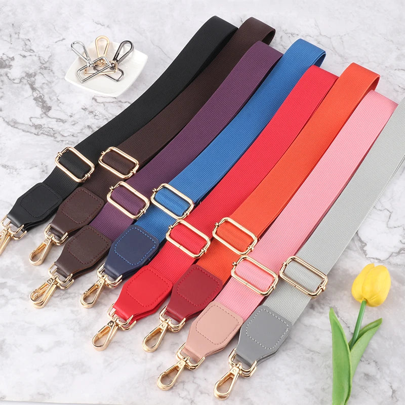 Wavy Grain Bag Strap Replaceable Wide Handbag Strap Crossbody Bag Accessories Adjustable Bag Strap