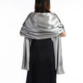 MIO Elegant Hot Selling New Solid Colors Evening Dress Shawl for Women Ladies Fashional Long Scarf