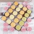 Saffron 10pcs New Design Eid Ramadan Cookie Cutters Set of 10 Cookies Box Eid Mubarak for Homemade Biscuits Mold
