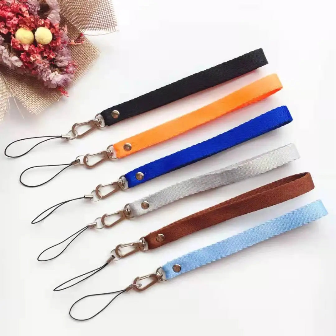 Rhinestone Wristlet Keychains Bling Diamond Wristband Crystal Phone Lanyard Bangle Wrist Strap Car Glitter Wristlet Keychain