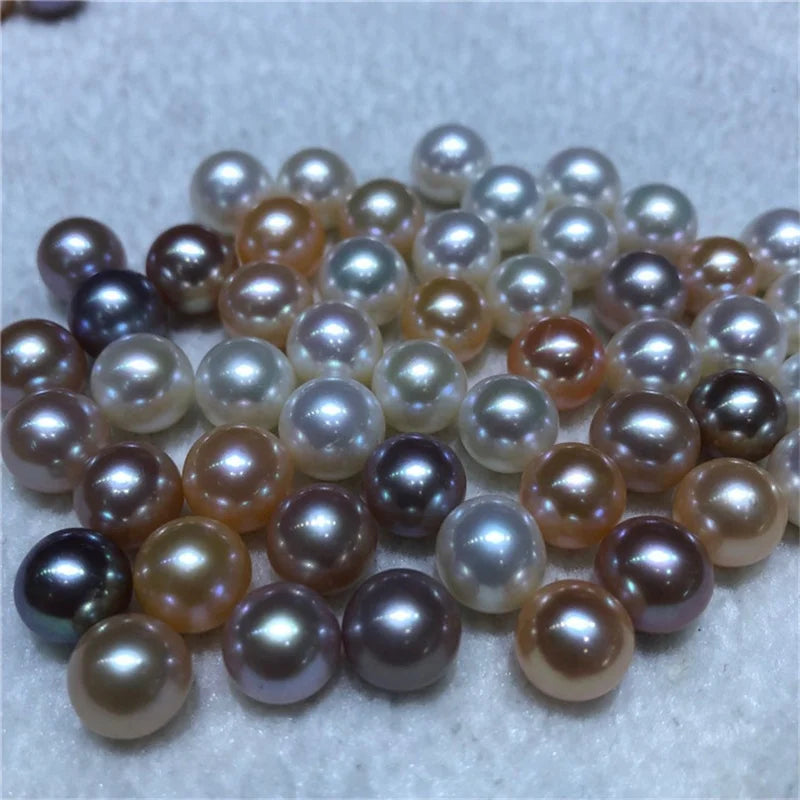 Freshwater Natural Pearl Wholesale 11-12mm White pink Purple Color Edison Pearl AAA High Quality Loose Pearls Jewelry Making