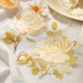 20 Pieces/Pack Sticker Package Foggy Flowers Series Warm Flowers Journal Decorative Source Material 6Models