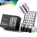 JTING New Launch Global Hot Selling Dazzling Gel Polish Collection Box 24colors High Pigment Chameleon Mermaid Gel Nail Polish