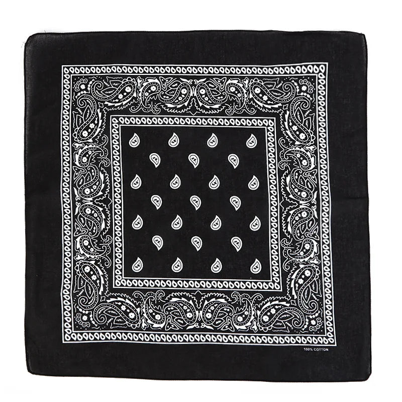 Custom Motorcycle Oversized Bandanna  with logo Sun protection Neckerchief Scarf Face Bandana
