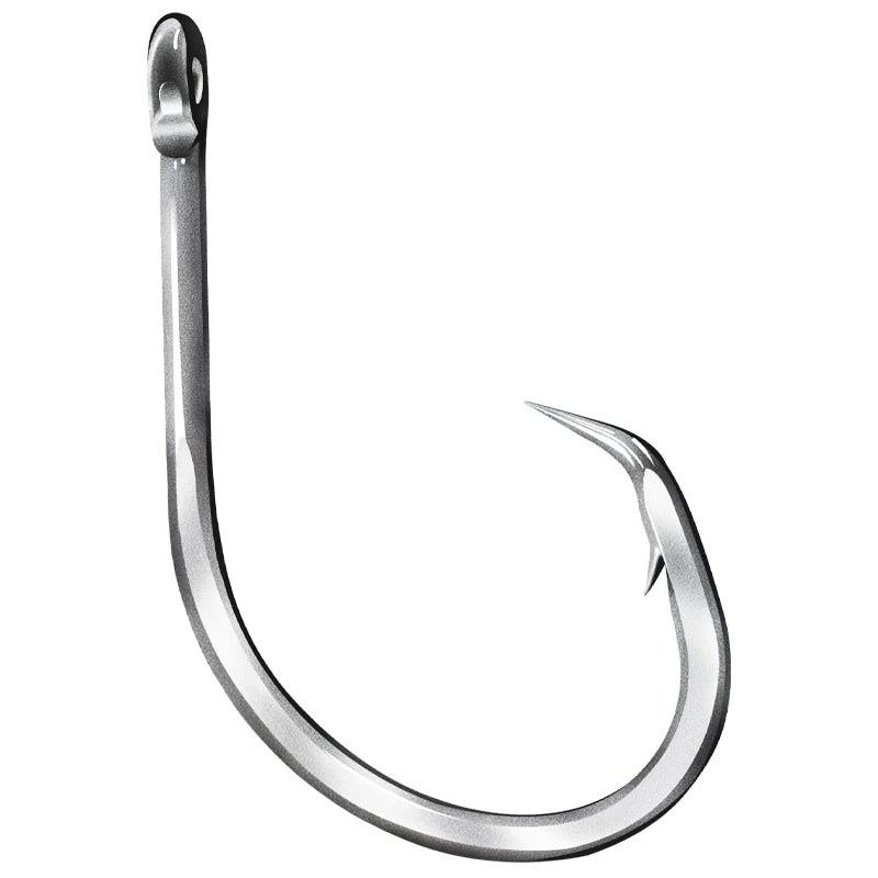 2024 Wholesale of High Carbon Steel Pipe with Deep-sea Hook and Eagle Beak Iron Plate with Ring Fishing Gear