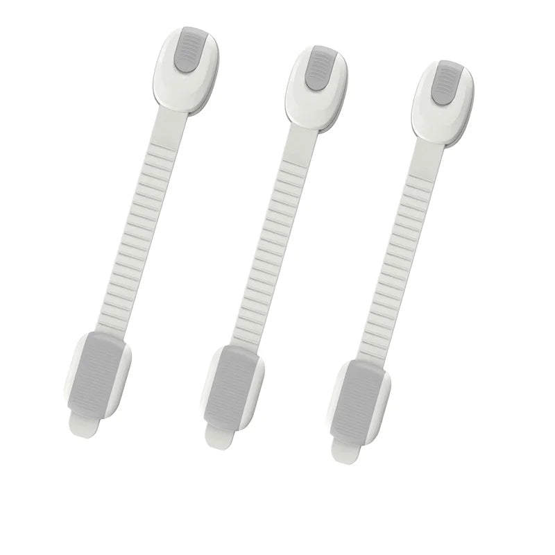 Prodigy Plastic Baby Safety Lock Kids Protection Strap for Doors Toilets Cupboards