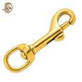 1/2 Inch Antique Brass Snap Hook Brass Solid Brass Snap Hook