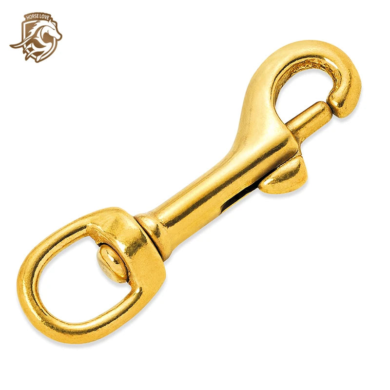 1/2 Inch Antique Brass Snap Hook Brass Solid Brass Snap Hook