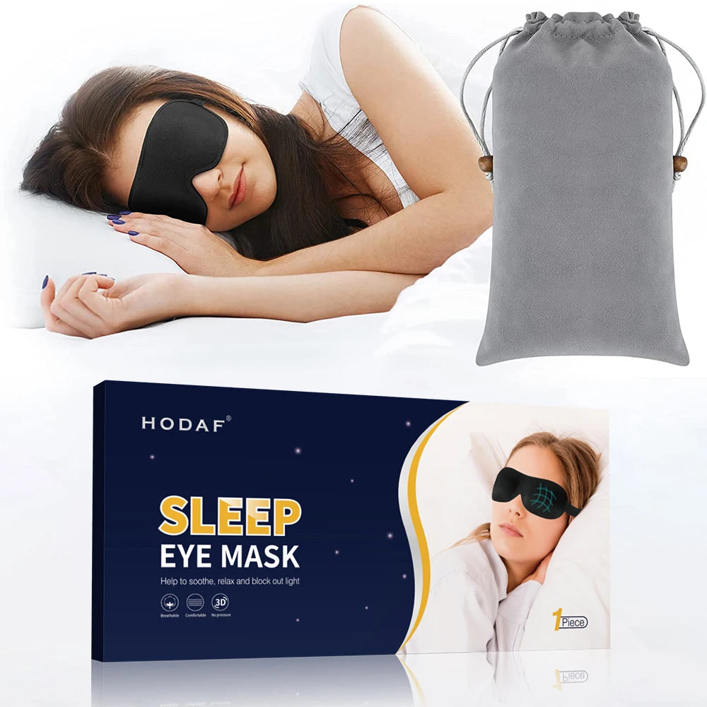 Night Blindfold for Men WomenAdjustable Sleep Eye Mask for Keep Good Sleep
