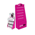 Portable Foldable Eco-Friendly Modern Retail Display Rack Recycled Materials for Eyelashes Cosmetic Corrugated Floor Display