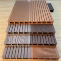Sonsill 4-Hole 150x25mm Industrial Design WPC Decking Moisture Proof & Interlocking for Outdoor Parks