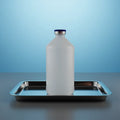 Factory Provide 1L Plastic Vaccine Bottle With Metal Cap Rubber Stopper 500ML 1000ml