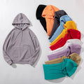 Custom Logo  Vintage Oversize Blank Unisex Plain Cotton Hoodies Custom Logo Printed Men Hoodies