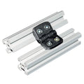 European Standard 2020 3030 4040 Aluminum Extrusion Profile Door Bracket with Alloy Hinge Aluminum Connector Bracket