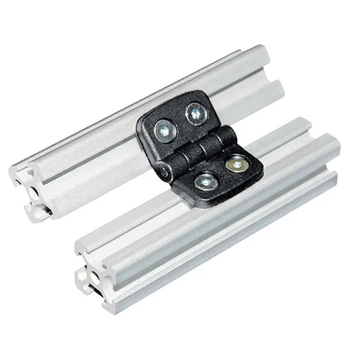 European Standard 2020 3030 4040 Aluminum Extrusion Profile Door Bracket with Alloy Hinge Aluminum Connector Bracket