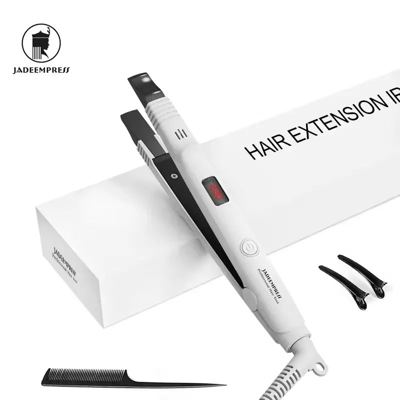 Wholesale Keratin Ceramic Tape Connectors Plastic Hair Extension Iron Tools Adjustable Temperature LCD Digital Display