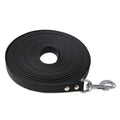 Custom Printed Logo Eco-Friendly Dog Leashes Sustainable PVC & Long Line Plastic Solid Pattern Rivet Decoration Metal Hook