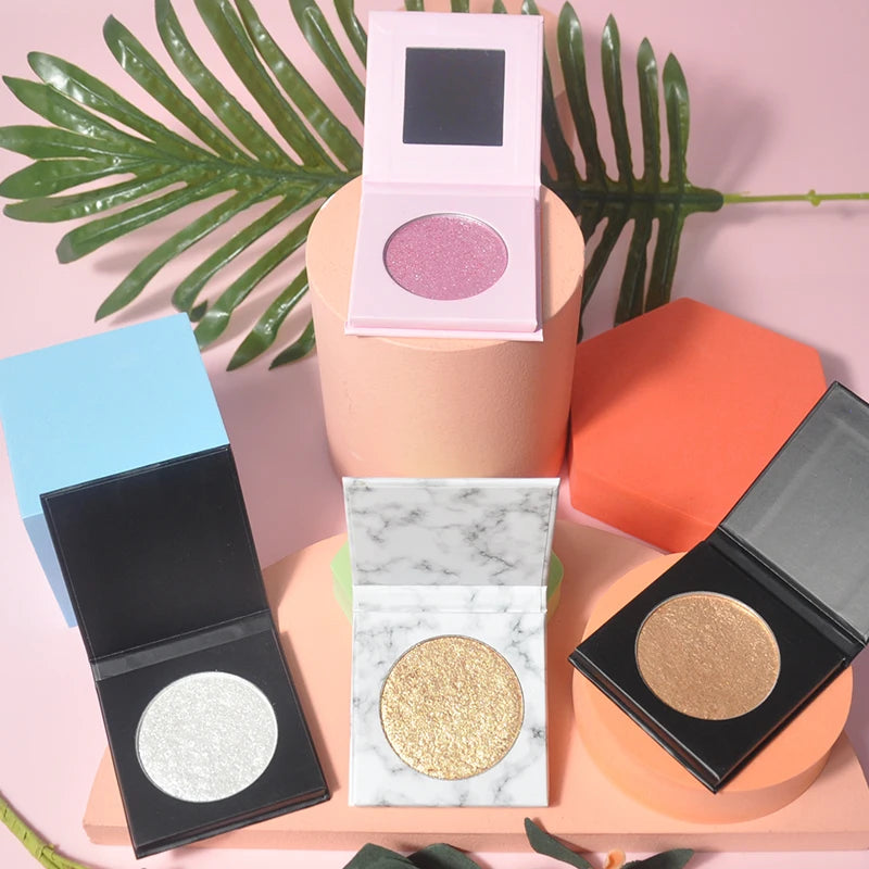 Wholesale Face Makeup Customize Highlighter Makeup Private Label Pressed Powder Bronzer Highlighter Palette