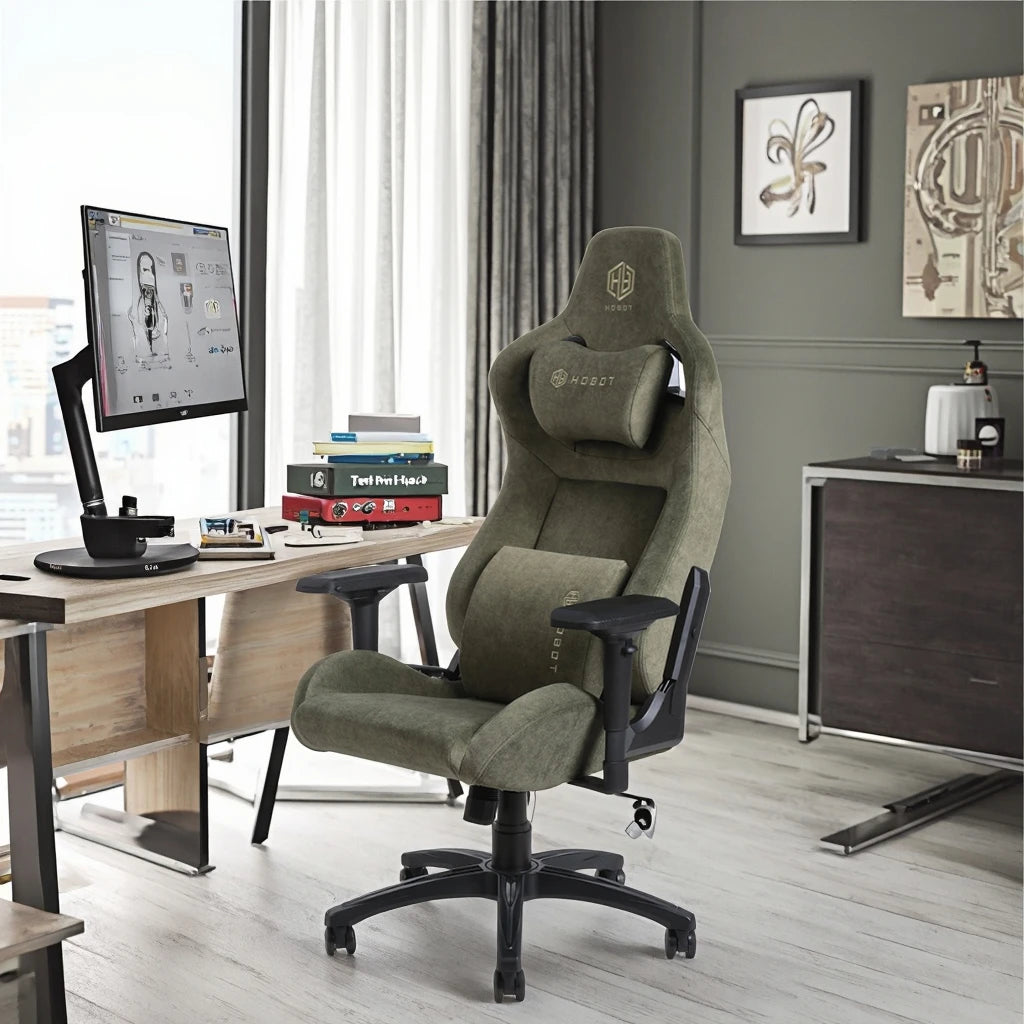 Gaming Chair Manufacturer Ergonomic Reclining Chair with Headrest and Lumbar Support