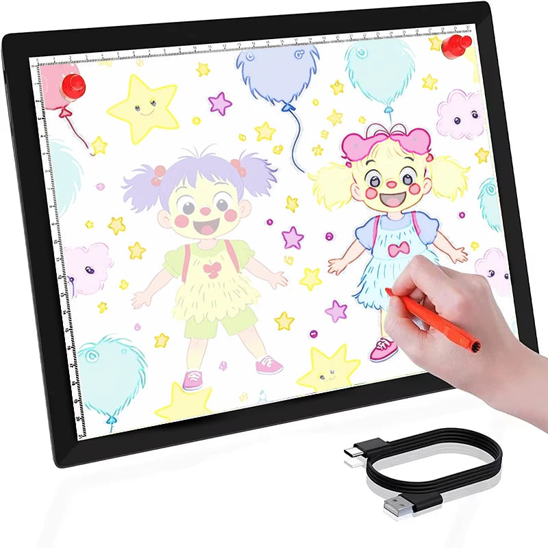 2023 LED Artist Stencil Board Tattoo Drawing Tracing LED Light Pad Graphic Tablet LED Tracing Light Board