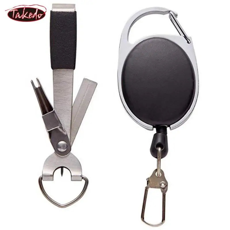 TAKEDO New Arrival TK16  Mini Sewing Tool Stainless Steel  Blade Thread Cutter  Titanium Fishing Scissors  Fishing Line Cutter