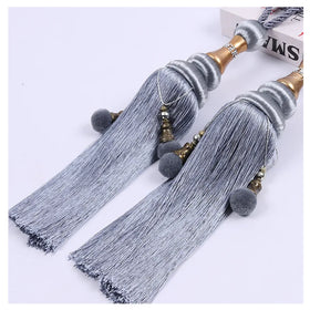 Wholesale Bayberry Ball Curtain Bandage Window Drapes Decoration Accessories Polyester Curtain Tassel Hanging Ball