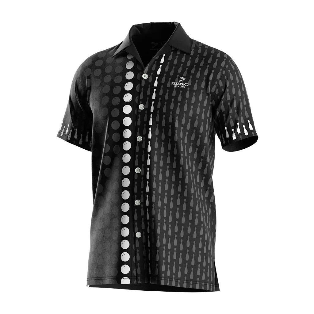 Fitness Workout Quick Dry Summer Bowling Custom Button up Boys Shirts Casual Man'S Shirt