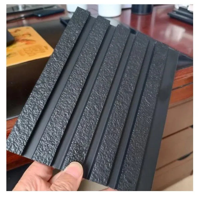 Eco-Friendly WPC Decking Moisture-Proof Wooden Grain Fluted Decorative Panel for Hotel Interior Exterior Wall Plastic Flooring