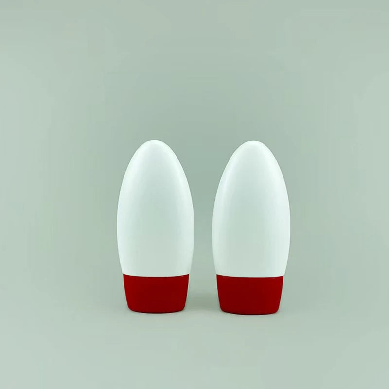 Customization Single Screw Cap Support Bottle Upside-Down Shape 50ml Lotion Dispenser Sunscreen Cream Tube