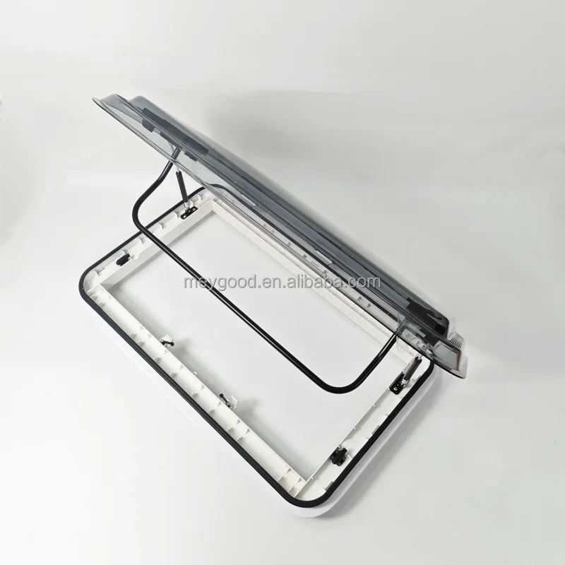 700x500mm MAYGOOD Rv Roof Window with High Quality Aluminum Alloy Top Frame for Motorhome Accessories
