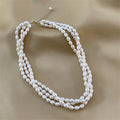 Elegant Multi-Layer Pearl Necklace Long Sweater for Women Stylish Trendy Weddings Parties Engagements Anniversaries Gifts