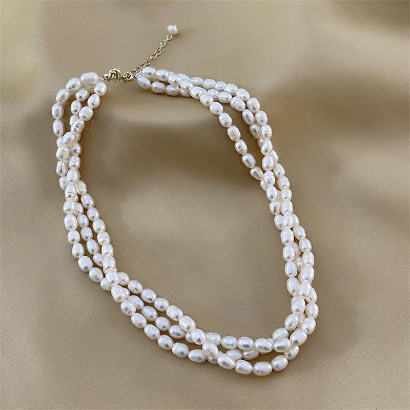 Elegant Multi-Layer Pearl Necklace Long Sweater for Women Stylish Trendy Weddings Parties Engagements Anniversaries Gifts