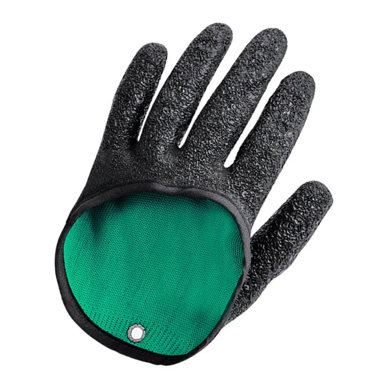 Full Finger Soft Anti-Slip Cut Catch Fish Carp Protect Hand From Puncture Scrapes Cycling Outdoor Fishing Gloves