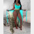 2023 New Hot Spring Bathing Suit Three Pieces Bikini With Print Cover up