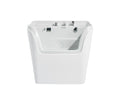 USMILEPET New Design Pet Acrylic Bathtub Adjustable Function with Surfing and Colorful Lights Dog Spa Bathtub for Dog Grooming