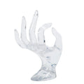 A1 High Quality Plaster Jewelry Display Rack Custom Ring Necklace Earring Mold Bust Stand White Jewelry Holder Hand Stand
