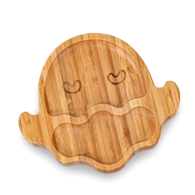 OEM/ODM Customized logo Kids Bamboo Bowl Cute Animal Sheep Shapes Bamboo Plates for Kids