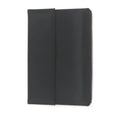 Custom Design Vintage Business Style PU Leather 6 Ring Binders Book Cover Organizer Large Pen Pouch New Arrival OEM Book Covers