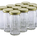 Heat Resistant 8oz 16oz 480ml Canning Glass Juice Bottles Beaverages Paragon Juice Bottle Jars with Metal Lug