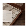 925 Sterling Silver Geometric Camellia Flower Chunky Big Stud Earrings for Women Gifts Jewelry